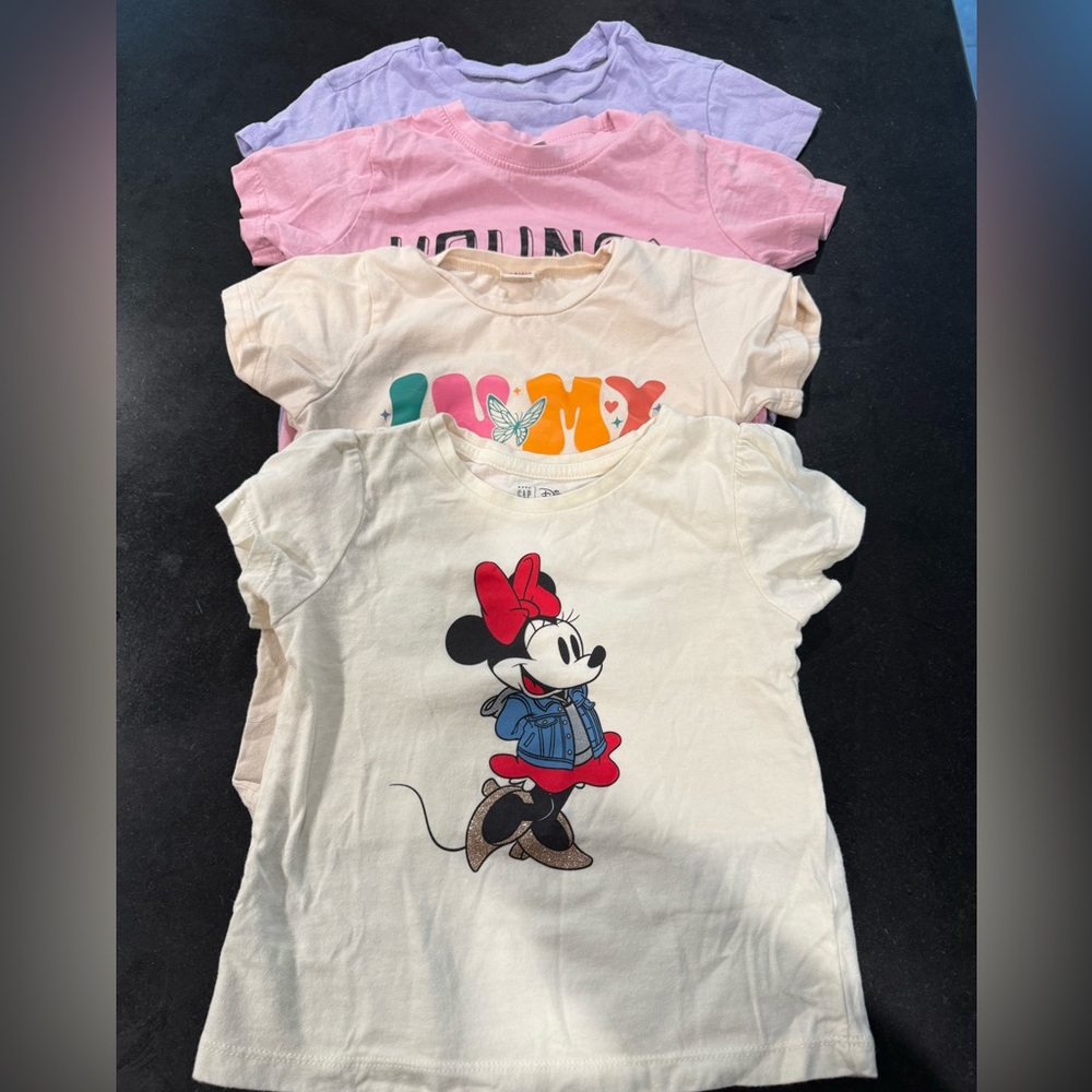 Lot of three year old shirts!